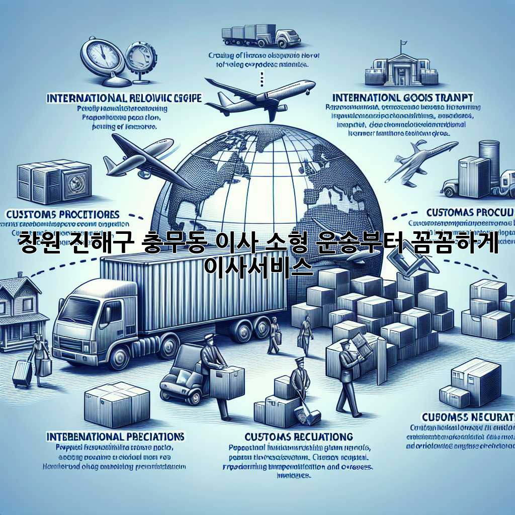 창원 진해구 충무동 이사, 소형 운송부터 꼼꼼하게! 🚚💨 #이사서비스