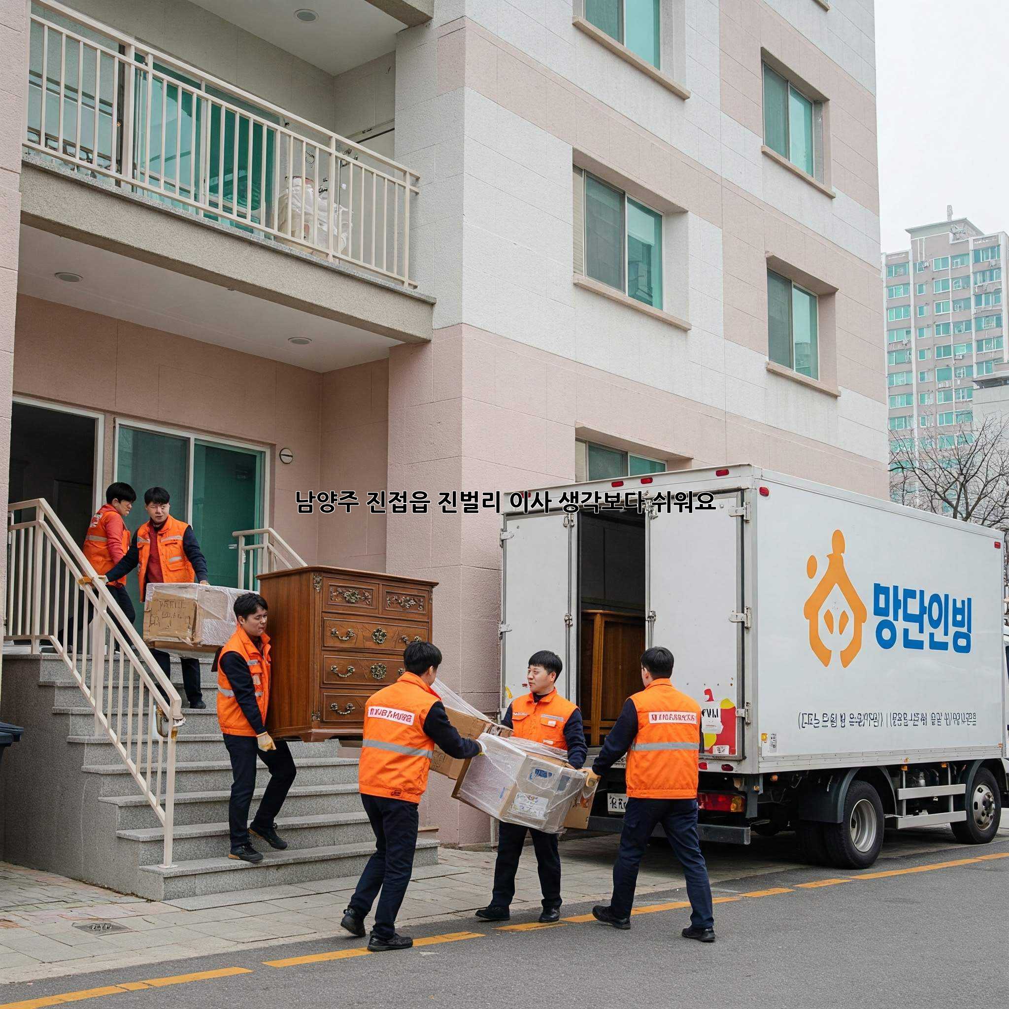 남양주 진접읍 진벌리 이사, 생각보다 쉬워요!